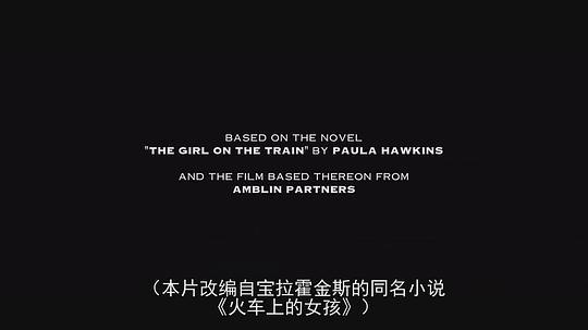 火车上的女孩剧照
